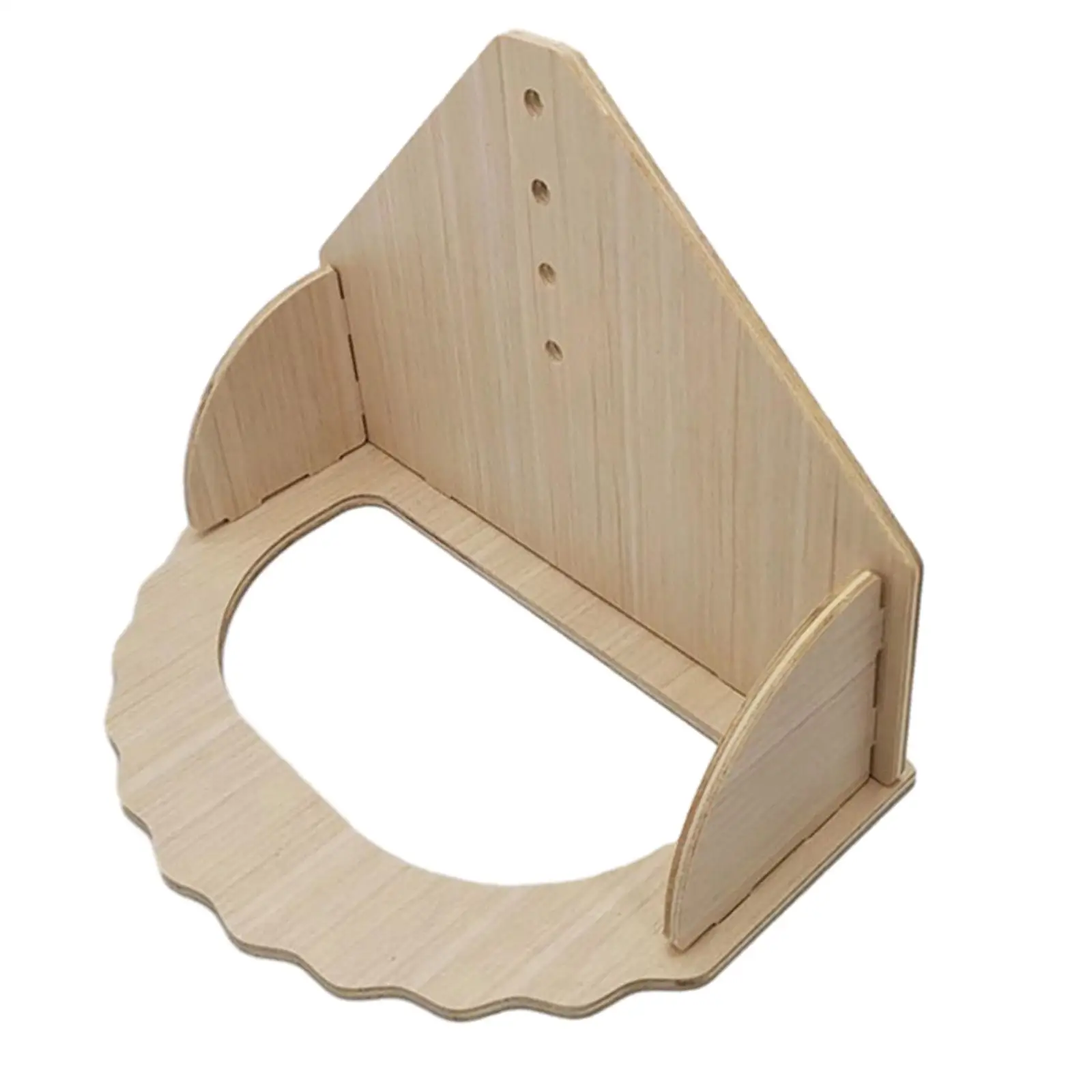 Hamster Wooden Running Wheel Exercise Wheel Toy Hamster Treadmill Silent for Syrian Hamster Mice Other Small Animals Gerbils Rat