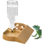 Reptile Water ,Dish Food Feeders Bowl,Large Capacity Feeding Accessories Waterer Food Dish For Lizards Turtle Bearded Dragons 101 kf Se5cb865010ed4878bbaab573cdf362b81