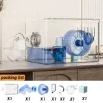 Blue with bathroom