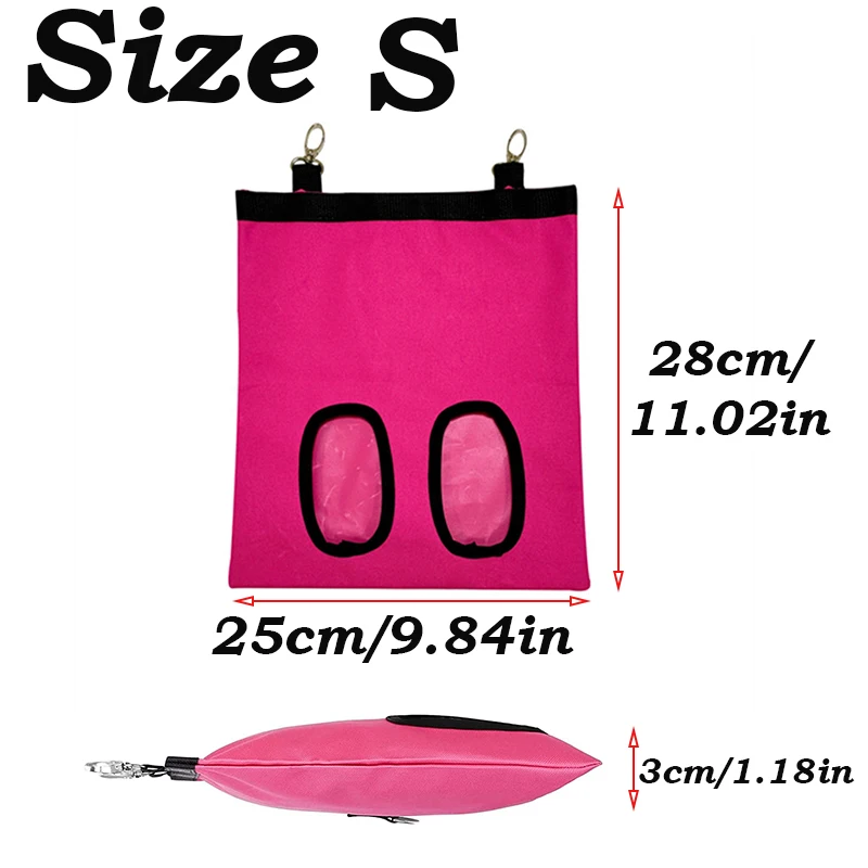 Hay Bag Hanging Pouch Feeder Sack Holder Small Animals Supplies Feeding Dispenser Container Rabbit Guinea Pig Cage Accessories 9 kf Sedaa7c4202f54d489a10b2043c7a28a64