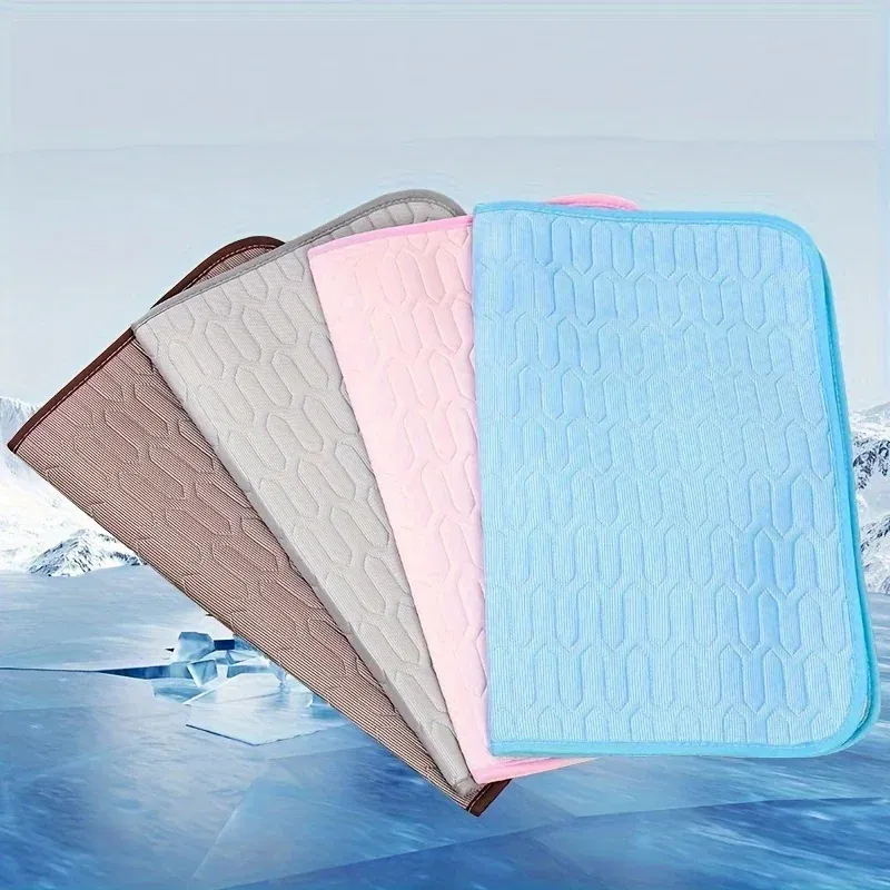 2025 Upgraded Ice-Cool Summer Pet Cooling Mat And Bed Sweat-Absorbent Fabric Available In 4 Sizes For Small Medium And Large Pet 31 kf Sf623546d76844936a91f8b238639012bS